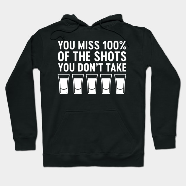 Miss 100% of shots Hoodie by Portals